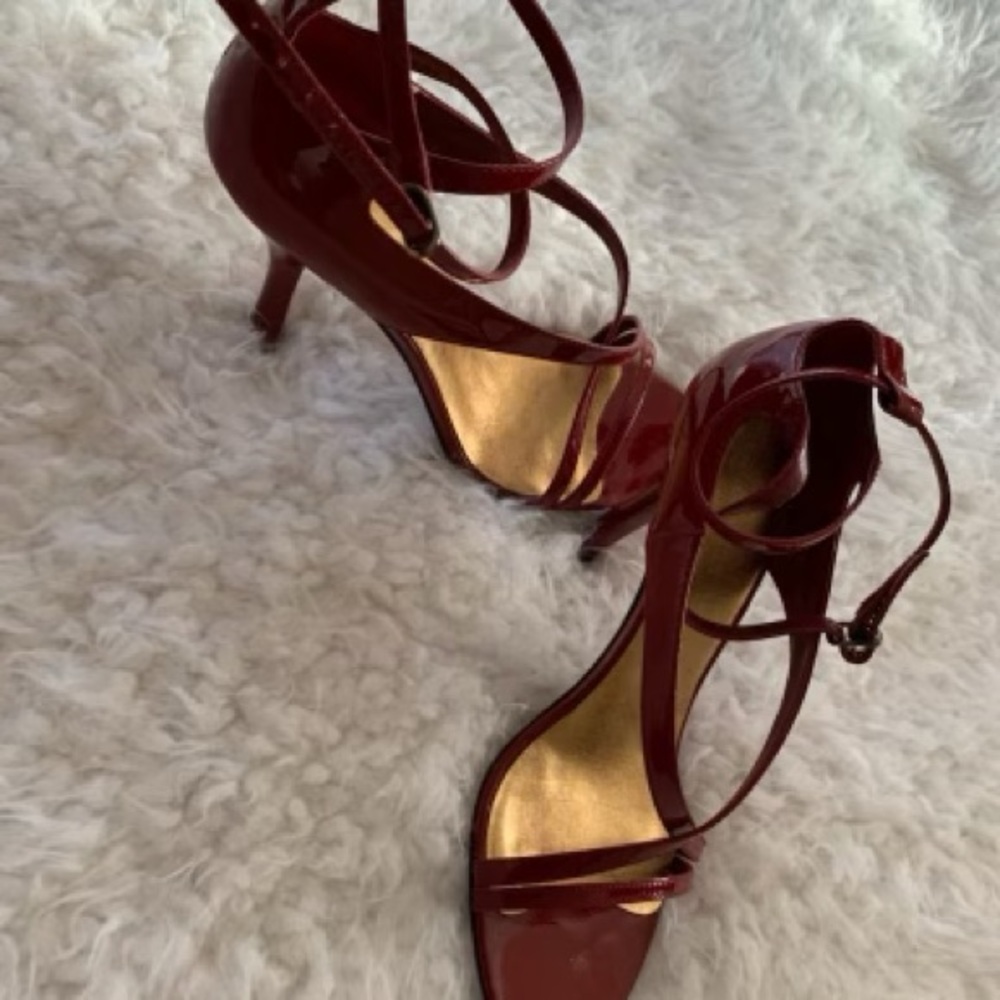 Nine West Women Heels
Size: 7  
Color: Dark Cherry Patent Leather